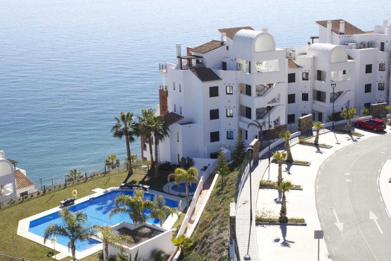 Apartamento Vista Mar Frontal Garaje Y Wifi Torrox Exteriér fotografie